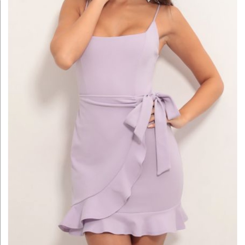 Lucy In the Sky Dress in Lavender